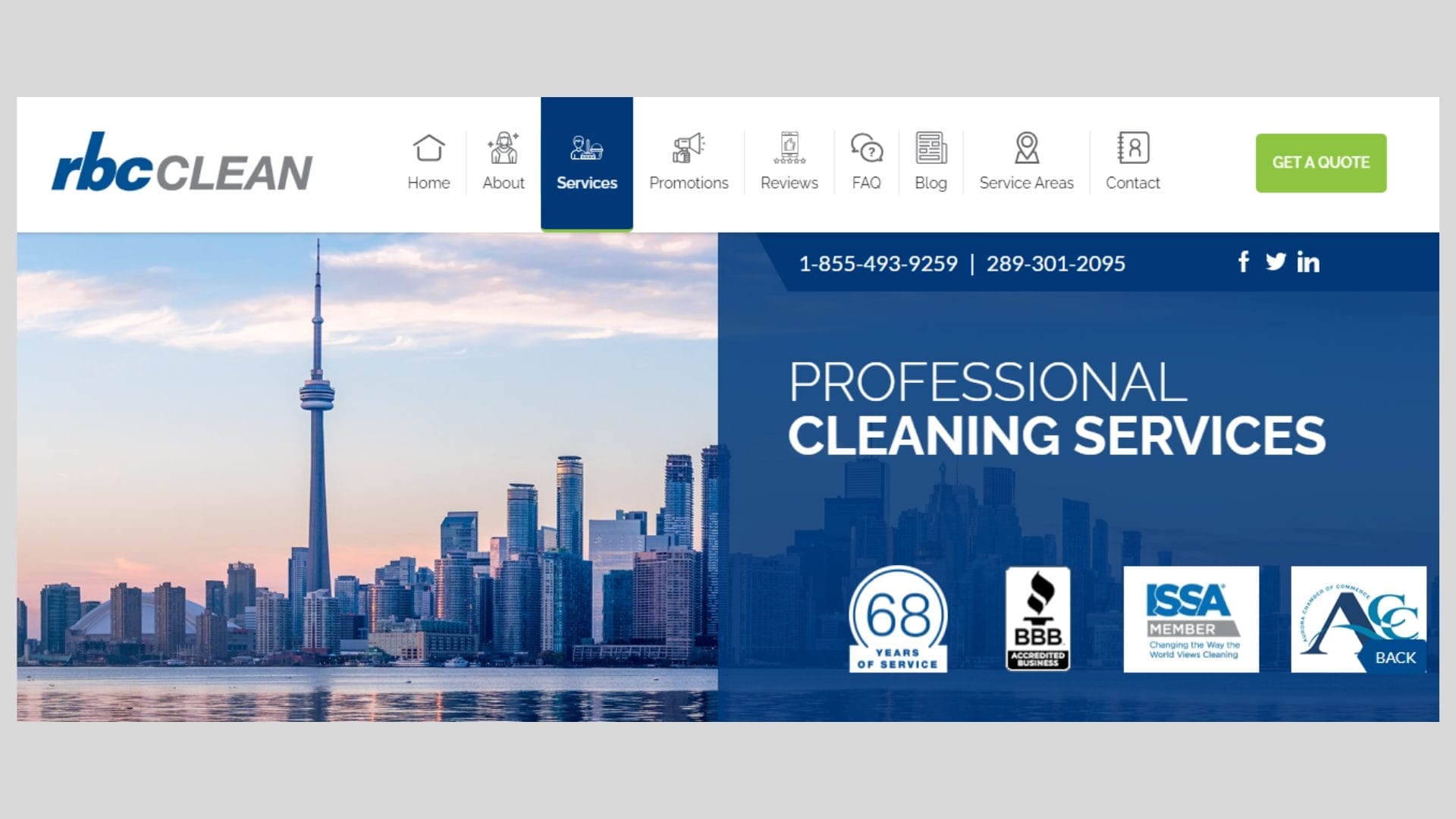 post-construction cleaning services in Toronto 